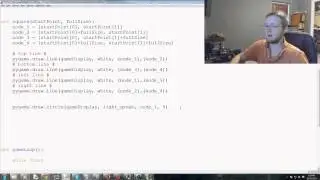 Pygame (Python Game Development) Tutorial - 86 - Pseudo 3D Square