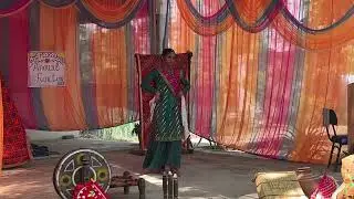 2 Bhangra presentation by school Girl/Annual Function session 2023-24 GMS Peer Sohana Kharar