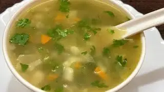 Easy mixed vegetable soup | vegetable soup recipe | homemade soup 