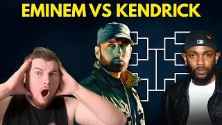 ПЕСЕННЫЙ ТУРНИР Эминема против Кендрика Ламара 🏆 (Bracket Challenge)