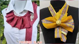 Beautiful Printed Silk Necktie For Business Women's/Tie Necklace For Ladies/Business Fashion