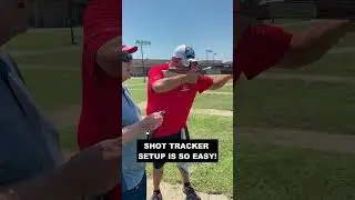 Ricky Marshall Jr. helping us train the Shot Tracker!