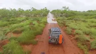 Pilbara Flooding Drone Video (Karratha, Roebourne)