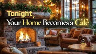 1 Hour Cozy Café Jazz │ Warm Background Music for Study, Work, Relaxation