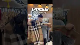 1 Day business tour in Shenzhen. #clothes #wholesale #shenzhen #business #tour #chinatravel