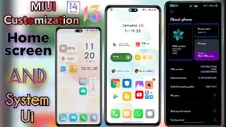 MIUI Launcher Home Screen Setup⚡⚡Change Your MIUI Experience।Without Any Apk,Without Root।