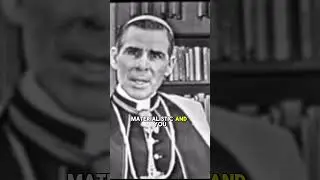 Fulton Sheen says materialistic people cannot see spiritual truths. #catholicfaith #catholic