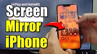 Как отобразить зеркало и подключить iPhone к телевизору TCL (Google TV)