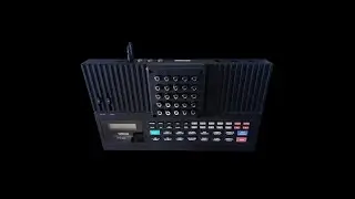 Yamaha RX17 1987 Drum Machine + Patch Bay Mod