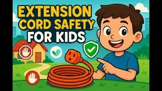 Extension Cord Safety ⚡️🦸&zwj;♂️ Stay Safe and Smart!