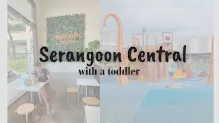 Places to visit in Singapore with kids | FREE Water Playground at Serangoon NEX!