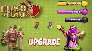 Upgrade our heroes in clash of clans 🔥______