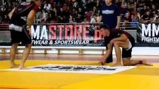 V Puchar Polski NO GI: Sebastian Kotwica vs Andrzej Przybylski  [Finał 73,49kg purpurowe pasy]