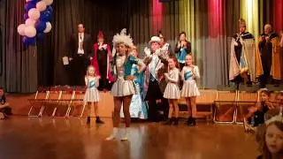 Tanzmariechen Eileen von der Kinder -und Jugendgarde der Faschingsgesellschaft Würmesia 2018