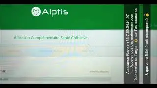 Alptis Premi&egrave;re connexion Assurance Mutuelle Sant&eacute; Collective par entreprise
