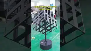 cube LED DISPLAY CABINET #leddisplay #businessadvertising