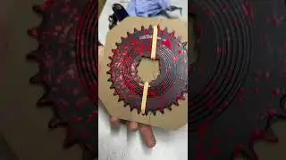 ASMR Chainring Installation - Satisfying Bike Sounds #asmr #shorts #mtb