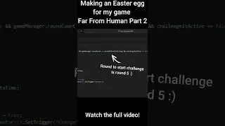 Adding an easter egg to my indie game! #indiegame #indiedev  #gamedevblog