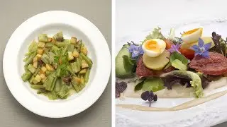 Receta de Borraja con patatas y jamón de Karlos Arguiñano - Programa completo