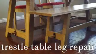 Repairing Trestle Table Legs