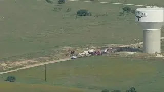 Two workers pronounced dead after being found unresponsive in North Texas water tank, officials say