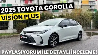 2025 TOYOTA COROLLA VİSİON PLUS 1.5  MULTİDRİVE S | TEST S&Uuml;R&Uuml;Ş&Uuml; | DETAYLI İNCELEME @PaylasYorum 