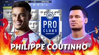FIFA 22 Philippe Coutinho Pro Clubs Creation