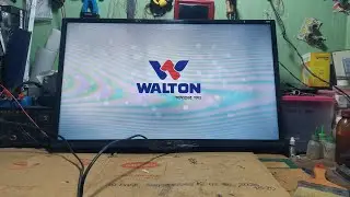 Walton led TV black screen problem solution.