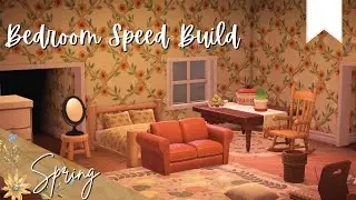 Bedroom Speed Build | Spring Speed Build | Animal Crossing New Horizons//Cotton Lace