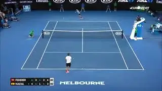 Roger Federer vs Rafa Nadal 26 Shots Best Point AO Open 2017