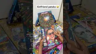 GIRLFRIEND SUPREME SKYSHOT Testing All Firecrackers 🥷😳#shorts #testing #fireworks