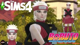 BUNTAN THE SIMS 4 CREATE A SIMS BORUTO CHARACTER KUROSUKI BUNTAN 7SWORDNINJA 2
