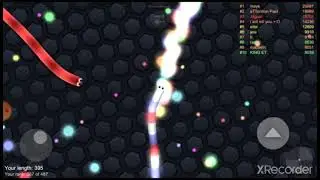 Slitherio Gameplay 2 !! Almost big..