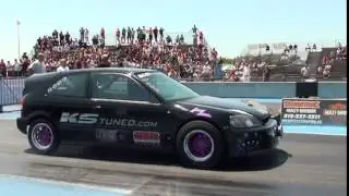 KS tuned 1.446 60 ft in slow motion
