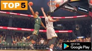 Top 5 Basketball Games For Android 2024 | High Graphics