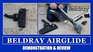 Демонстрация и обзор пылесоса Beldray Airglide без мешка для сбора пыли