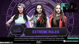 Wwe Twitch T&uuml;rkiye Extrem Kurallar Pqueen,Miafitz,Fionamed