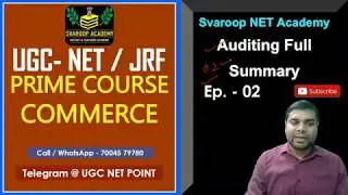Ep. 02 Auditing NET COMMERCE