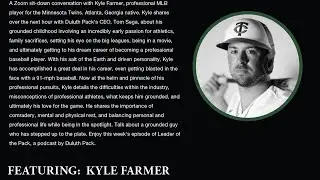 Conversations with MLB Player, Kyle Farmer of the MN Twins &ndash; Leader Of The Pack Podcast Episode #80