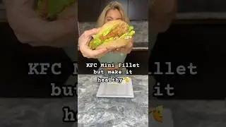 KFC Mini Fillet but make it healthy 🫡