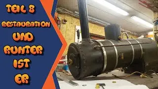 Kessel vom Fahrgestell getrennt - Dampflok Restauration | Tobi's 5 Zoll Bahn