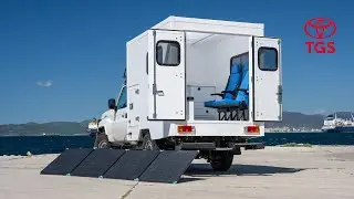 Land Cruiser 70 Series - Solar Powered Mobile Clinic Pod