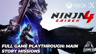 Ninja Gaiden 4 - Full Game Playthrough: Main Story Missions - (XBoxSeriesX) - No Commentary