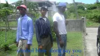 simbol blue dont say u love me onder my dick