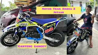 Unboxing Motor Trail Anak 50 CC Lenka I Cara Menggunakan Motor Trail Mini I Review Motor Trail Anak