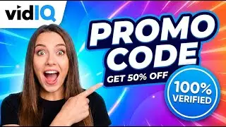 ✨ VidIQ Coupon Code - Get 50% OFF + FREE Upgrade (2026)
