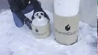 WarmGuard Gas Cylinder Heater - 100-Lb. Capacity, Model# WG100
