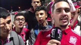 جماهير الكوكب تروي من الملعب ما وقع في أحداث شغب ديربي الجهة
