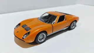 Lamborghini Miura 1971 года &mdash; литой автомобиль с откидным верхом #шорты #машина #суперкары #быстрый #lamborghini