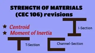 CEC 106 Revised Examples (Centroid and Moment of Inertia)